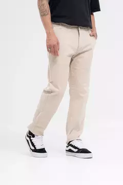 PANTALON CHINO DE GABARDINA beige (224) - comprar online