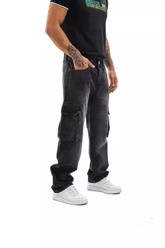 Pantalon CARGO NEGRO - SAMCRO REMERAS 