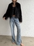 CAMPERA IMPORTADA PIEL ANAMA NEGRA - comprar online