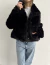 CAMPERA DE PIEL ZARA - tienda online