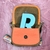 Bandolera Naranja y Chocolate (14x16x5) - buy online