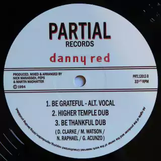 12" Danny Red - Be Grateful/Be Dubful [NM] - comprar online