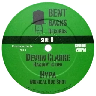 12" Johnny Osbourne/Devon Clarke - Can't Take The Pressure/Hangin' In Deh [NM]