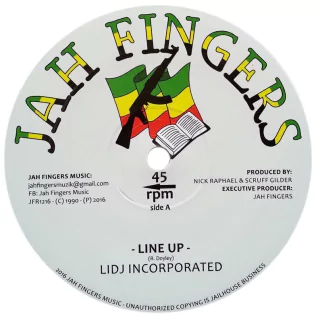 12" Lidj Incorporated - Line Up/Line Up Dub [NM]
