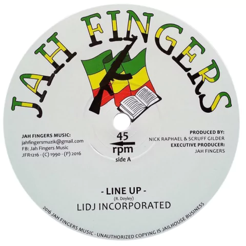 12" Lidj Incorporated - Line Up/Line Up Dub [NM]