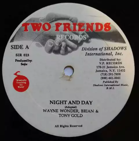 12" Wayne Wonder/Daddy Lilly - Night and Day/One Of A Kind [VG+]