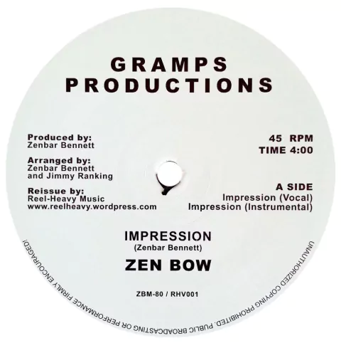 12" Zen Bow - Impression/Version/Dub [M]