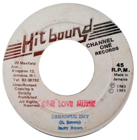 7" Barry Brown - Dreadful Day/Version [VG]