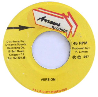 7" Leroy Gibbon - The Name Of The Sound/Version [NM] - comprar online