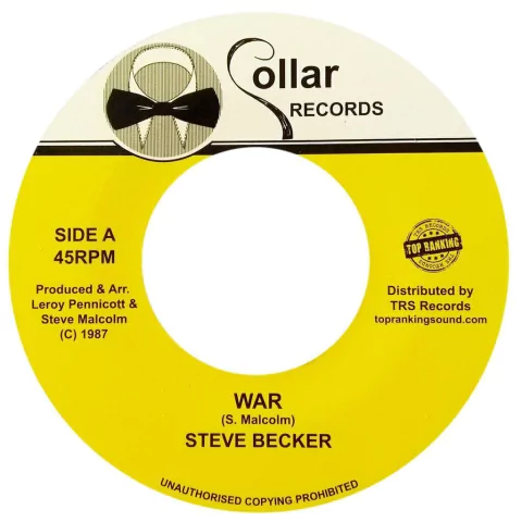 7" Steve Becker - War/Version [NM]