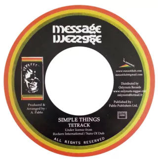 7" Tetrack - Simple Things/African Step [NM]