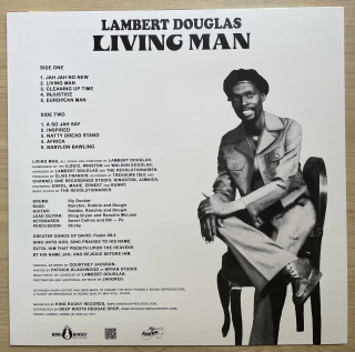 LP Lambert Douglas - Living Man [NM] na internet