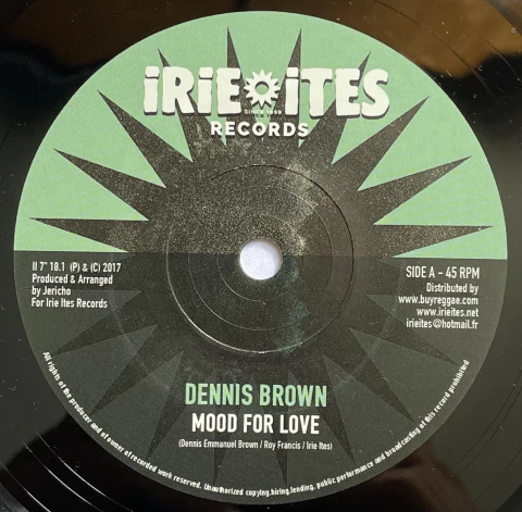 7" Dennis Brown/Jericho - Mood For Love/African Dub [NM] - comprar online