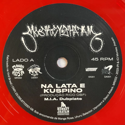 7" Monkey Jhayam/OBF - Na Lata e Kuspino/Dub Version [NM]