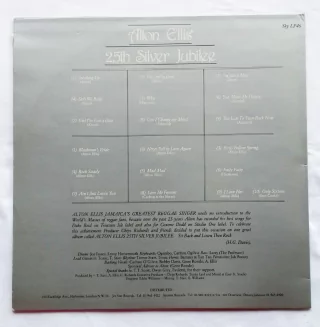LP Alton Ellis - Alton Ellis' 25th Silver Jubilee (Original Press) [VG+]