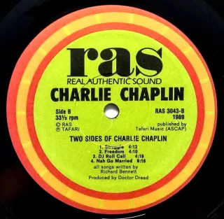 LP Charlie Chaplin - Two Sides of Charlie Chaplin (Original US Press) [VG+] - Subcultura