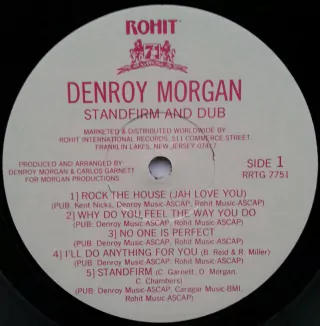 LP Denroy Morgan - Stand Firm & Dub (Original Press) [VG+] na internet