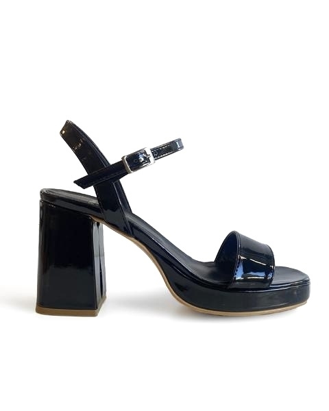 Sicilia alto Charol negro - comprar online