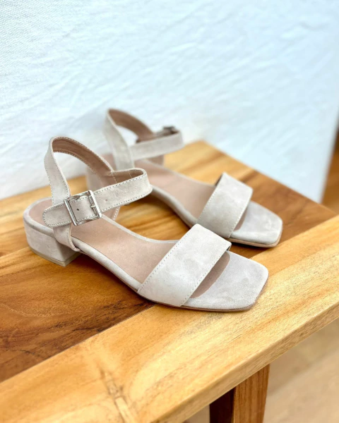 Sicilia bajo Gamuza Nude - comprar online