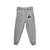 PANTALON JOGGIN FRISA GRIS MELANGE NIÑXS