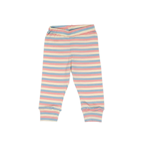 PANTALÓN RAYADO PASTEL BEBE (100% algodon)