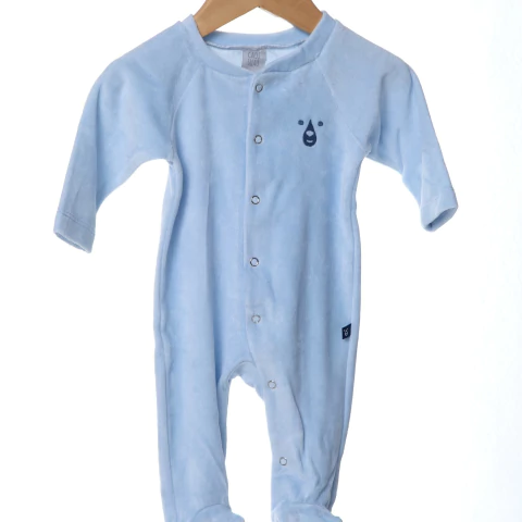 ENTERITO CON PATITAS PLUSH CELESTE