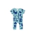 ENTERITO PATA LARGA ABSTRACT AQUA - comprar online