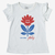 REMERA TULIPAN CON VOLADO CRUDO - comprar online