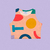CONJUNTO TOP + BIKER ABSTRACTO en internet