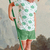 SHORT RETRO TOWEL VERDE