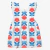 Imagen de VESTIDO TULIPANES CON VOLADO - GASA 100% algodon