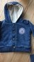 CONJUNTO CORDERITO AZUL MELANGE BEBE (TODO FORRADO ADENTRO) - comprar online