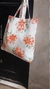 TOTE FLORES (GABARDINA 100% ALGODON) - comprar online
