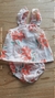 CONJUNTO FLORES DE VOILE ESTAMPADO BEBE