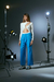 Pantalón cavali wide leg