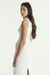 Vestido kayla drapeado