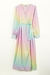Vestido bali rainbow