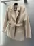 Blazer tapado hebillas