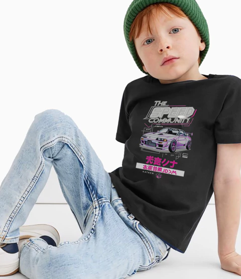 remera japon car-negra - comprar online