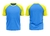 Camiseta Raglan Azul Celeste na internet