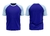 Camiseta Raglan Azul Royal - loja online