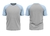 Camiseta Raglan Cinza Prata - loja online