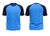 Camiseta Raglan Azul Celeste