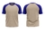 Camiseta Raglan Caqui