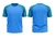 Camiseta Raglan Azul Celeste na internet