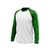 Camiseta Raglan Branca Manga Comprida