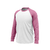 Camiseta Raglan Branca Manga Comprida - comprar online