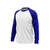 Camiseta Raglan Branca Manga Comprida na internet