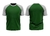 Camiseta Raglan Verde Bandeira