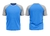 Camiseta Raglan Azul Celeste - comprar online